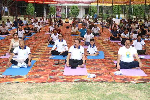 Ministry of Earth Sciences and India Meteorological Department Observe 12th International Yoga Day with Focus on “Yoga for Healthy Aging”