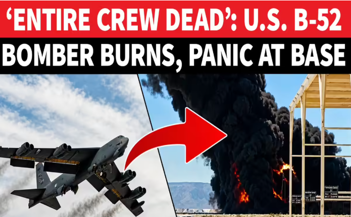 B-52: Eight dead as America’s largest bomber aircraft crashes in California