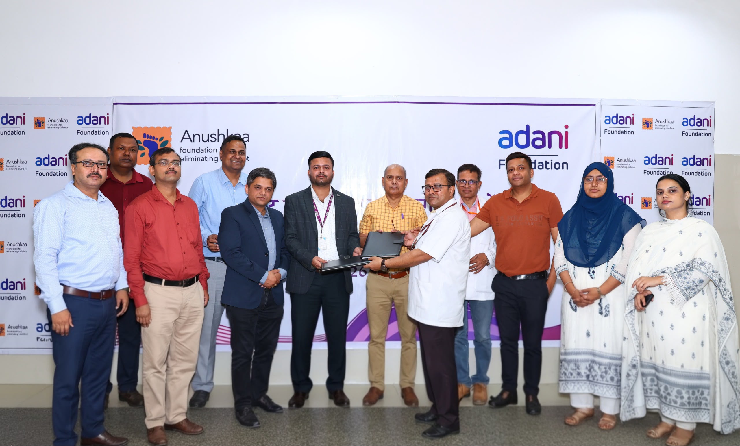 Adani Foundation and Anushkaa Foundation Partner to Support 10,000+ Children with Clubfoot Across Five States