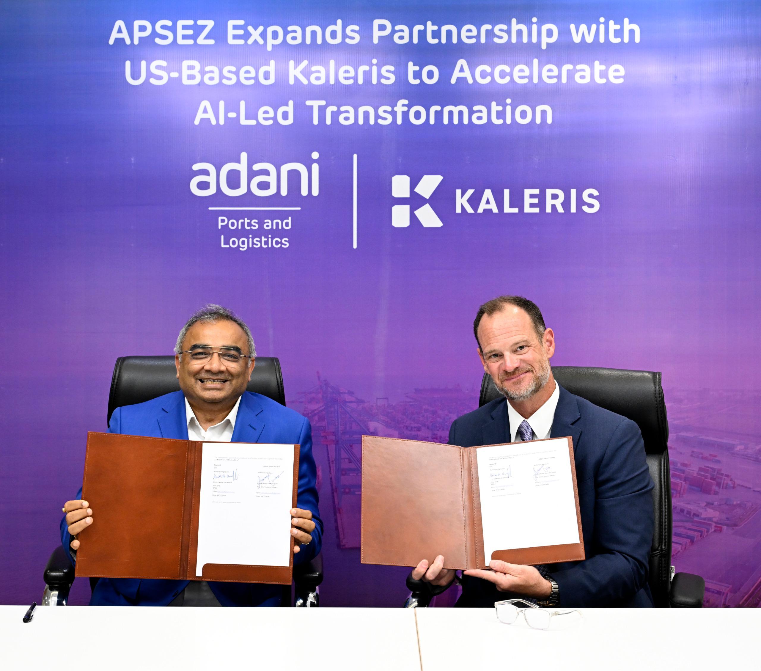 APSEZ Expands Partnership with US-Based Kaleris to Accelerate AI-Led Transformation