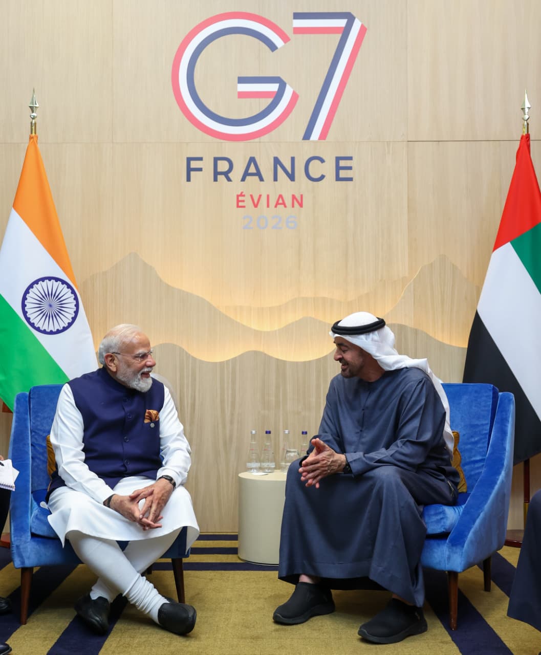 Prime Minister meets President of the United Arab Emirates on the sidelines of the G7 Summit