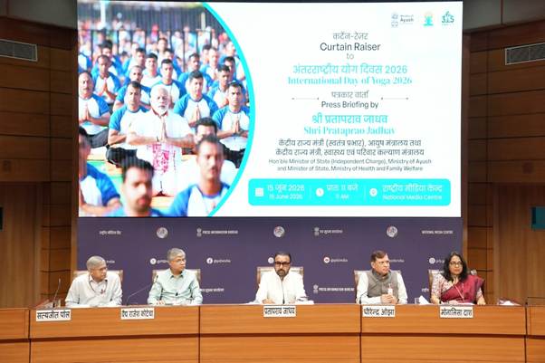 Yoga for Healthy Ageing is a Global Call for Health, Dignity and Well-being Across Generations: Union Minister Shri Prataprao Jadhav