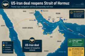US-Iran deal and the prospect of toll – free Strait of Hormuz