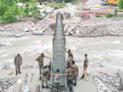 army foot bridge