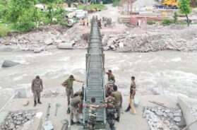 army foot bridge