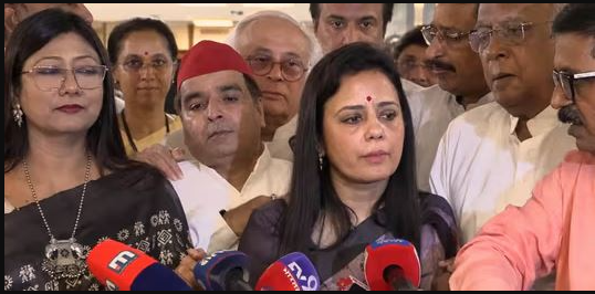 Opposition Stage Symbolic Walk-out from All-Party Meet against the Presence of NCPI Members