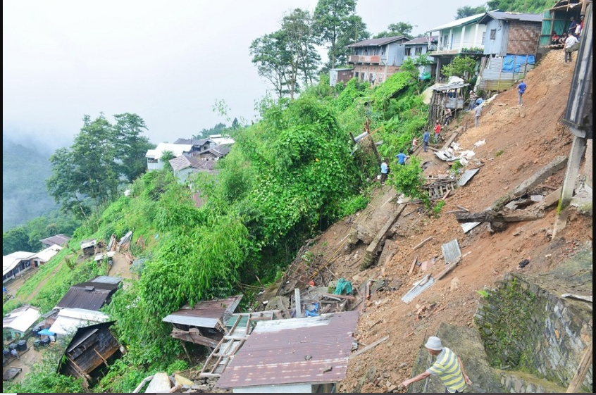8 Killed in Nagaland Landslide, Massive Rescue Operation Launched