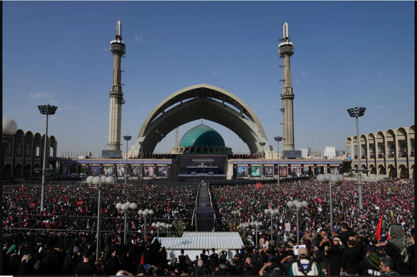 Funeral Ceremony for Iran’s Deceased Supreme Leader Begins amidst Mourners Calling for “Revenge”