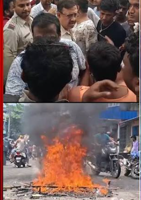 Violence in West Bengal over Alleged Rape-Murder of Minor