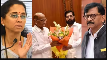 Sule Plays Down Pawar – Shinde Meeting a “Short Courtesy Call”