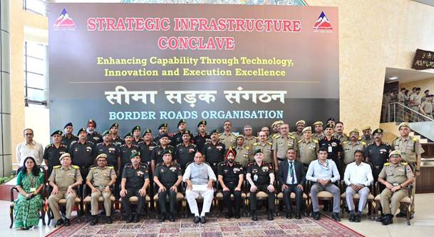 Border infrastructure to remain indispensable in future technology-driven warfare: Raksha Mantri at BRO Strategic Infrastructure Conclave