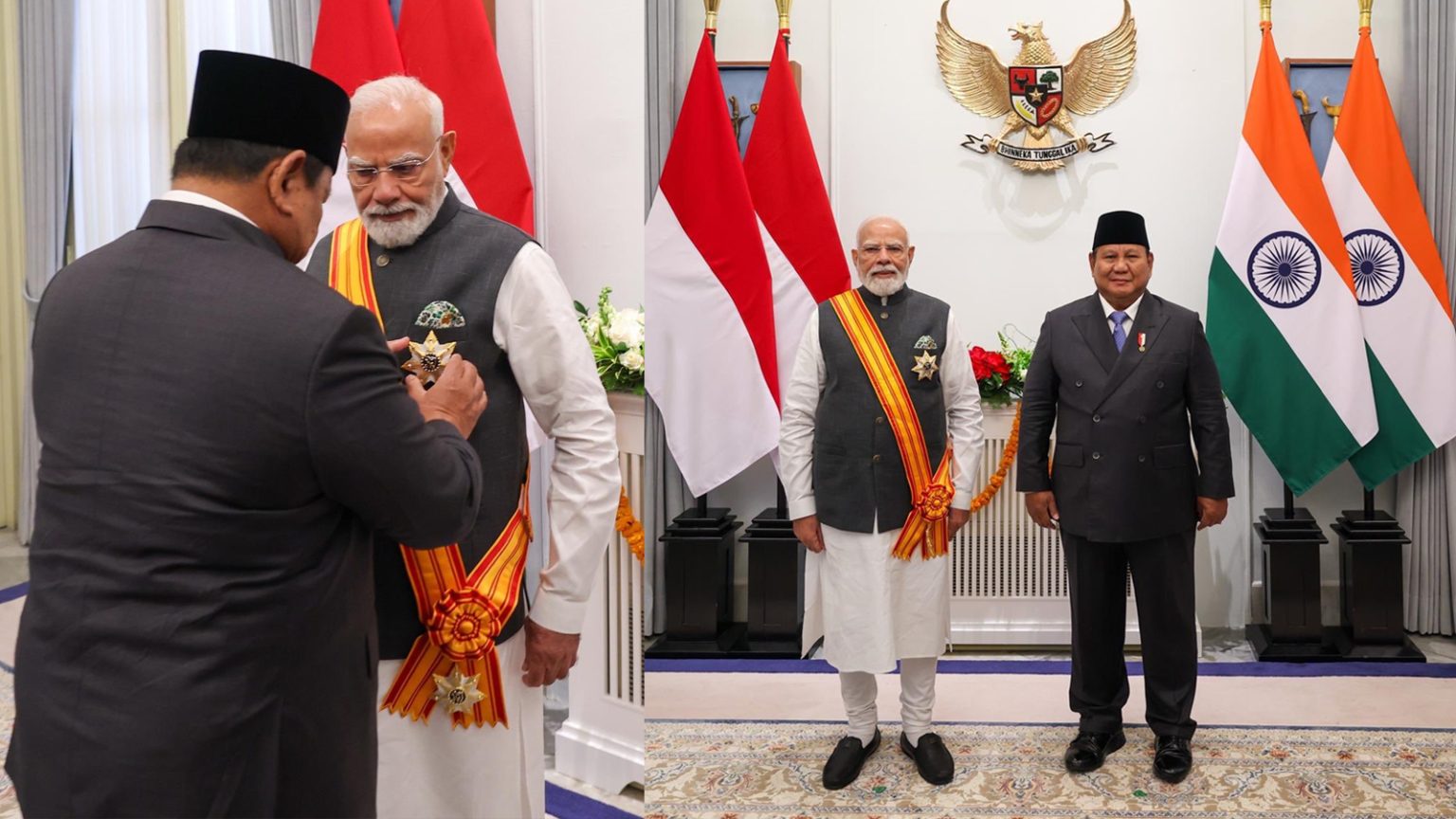 PM Modi conferred Indonesia’s highest civilian honour ‘Bintang Adipurna of the Republic of Indonesia’