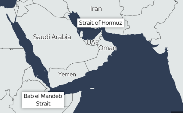 Roving Periscope: Hormuz, Mandeb blockades push Brent above $100; energy crisis may deepen