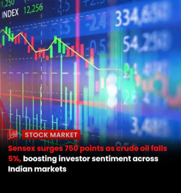 Markets: As the US, Iran pause war, crude prices fall; Indian indices end in green