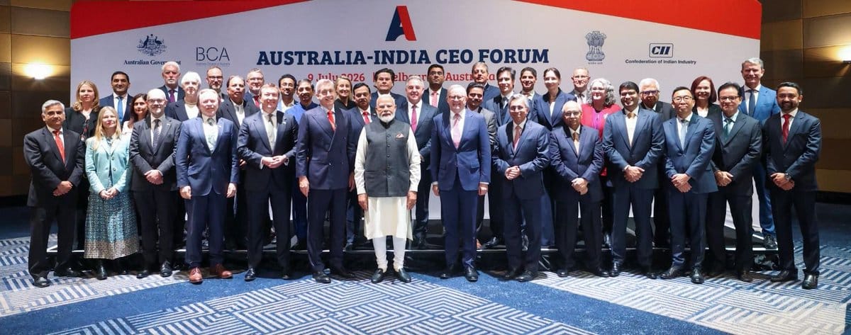 Prime Minister addresses Australia-India CEOs Forum and Economic Roadmap Business event