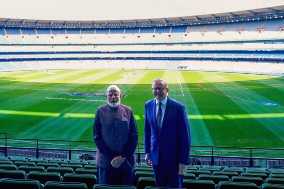 PM Modi Melbourne stadium