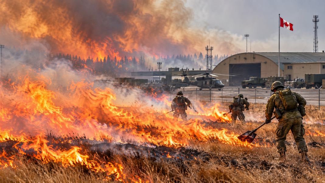 Strong winds fueled grass fire at Canadian military base that killed ...